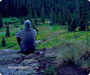 man-mountain-nature-sunset